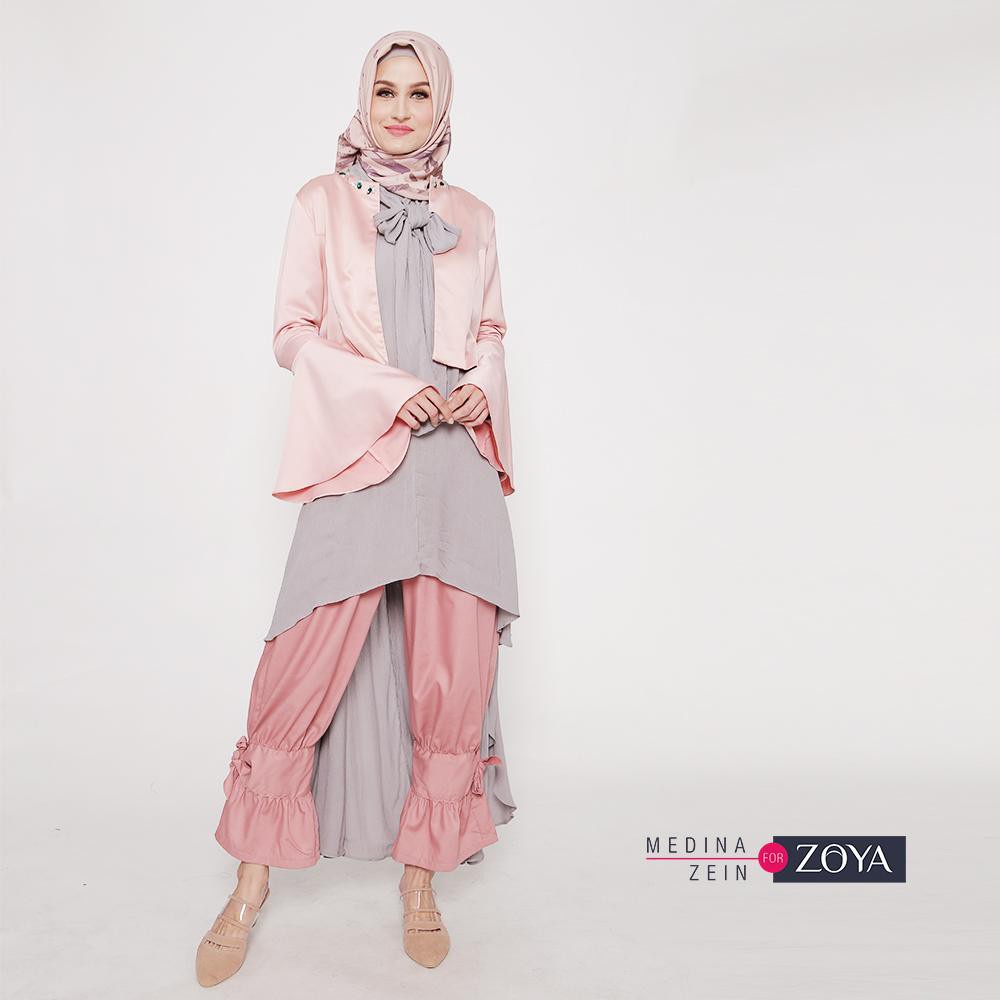 Zoya Atasan Wanita Outer cardigan kanari