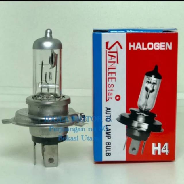 Bohlam Lampu H4 12v 60/55 Watt 100/90 watt 130/110 watt 145/140 watt