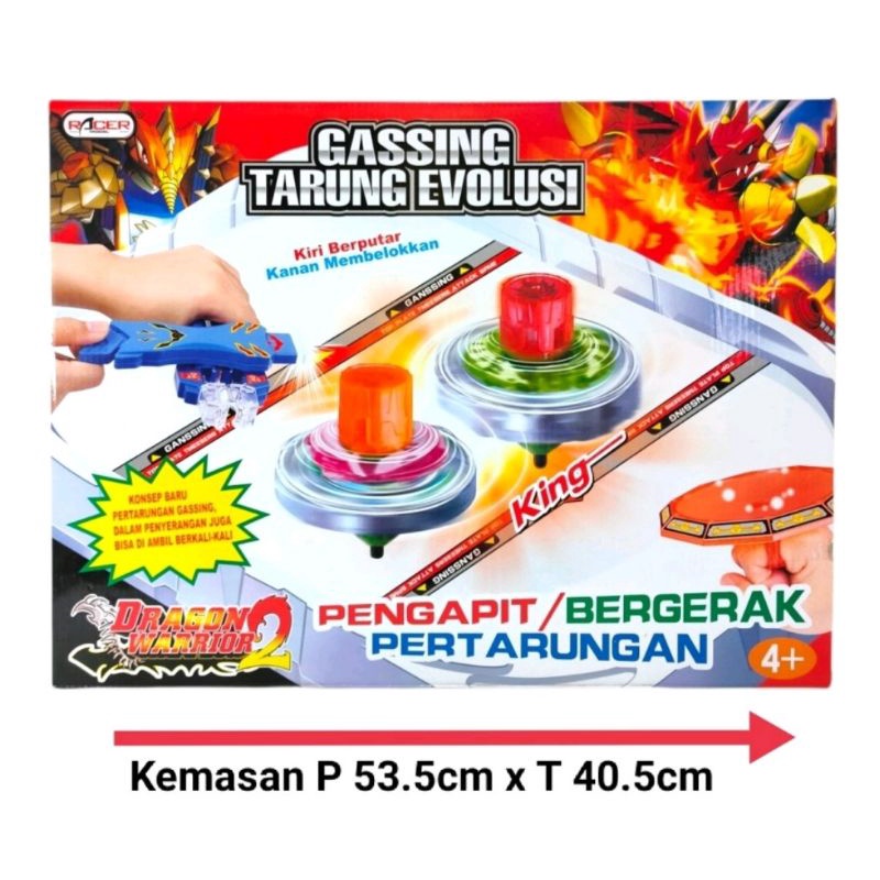 Mainan Gassing Tarung Evolusi Mainan Dragon Warrior