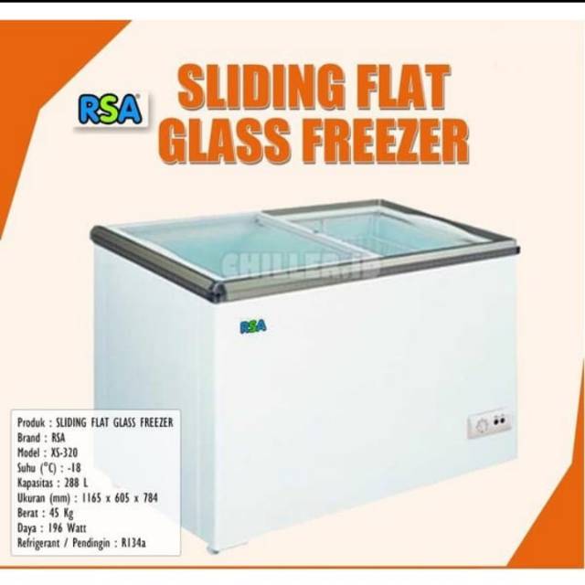 FREZZER ESKRIM RSA XS320