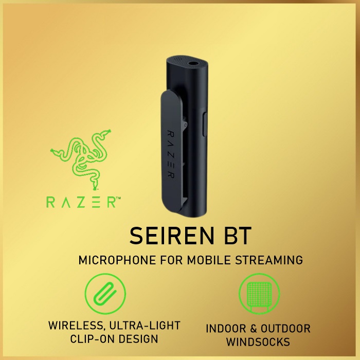 Razer Seiren BT - Bluetooth Microphone for Mobile Streaming