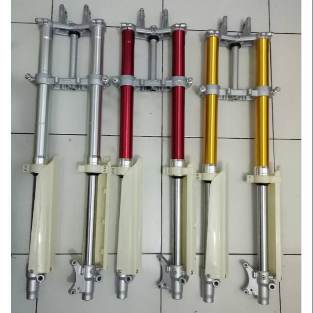 Upside down usd klx 45. 850mm bisa di stel keras n lembut. Jamin barang sesuai di foto
