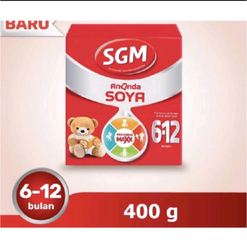 

SGM untuk 6-12 bulan 400 gram Soya