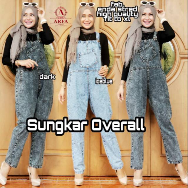 Sungkar Overall baju overall wanita