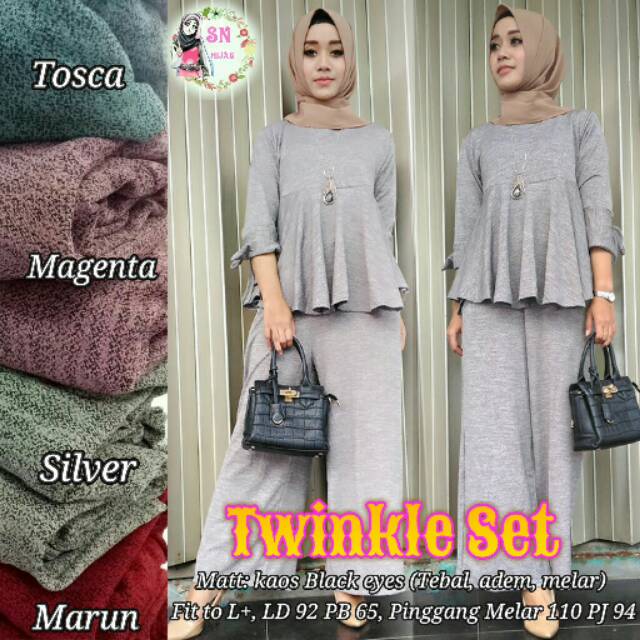 Twinkle Set (atasan+celana)