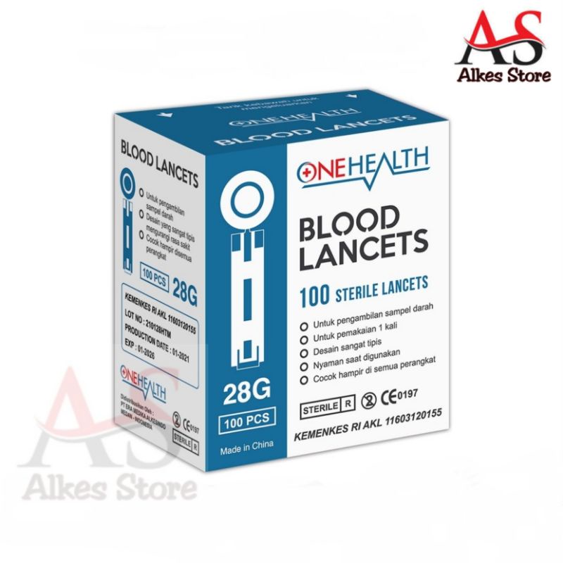 Jual Blood Lancet Jarum Lancet 28G Twist Lancet Steril Shopee Indonesia