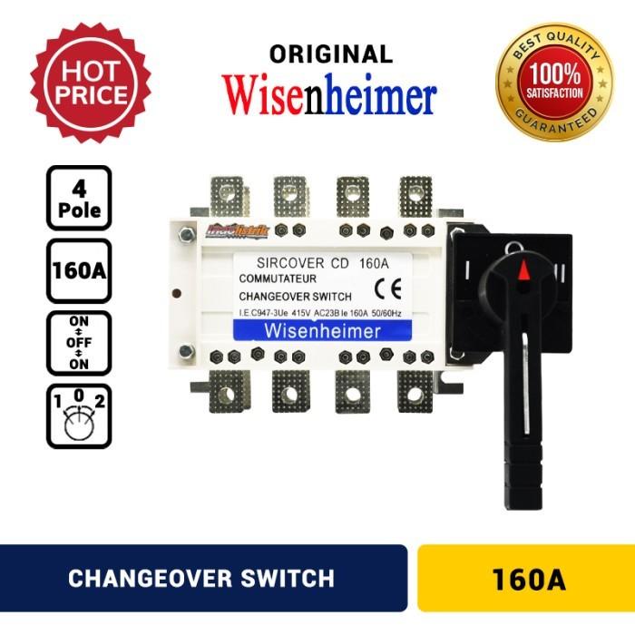 Saklar Change Over Switch 4P 160A Cos Ohm Saklar Manual 160 Amper Wisenheimer