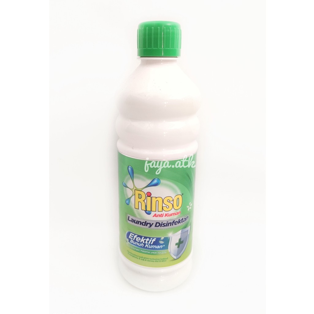 DISINFEKTAN LAUNDRY CUCIAN BAJU RINSO LAUNDRY DISINFEKTAN DESINFEKTAN 450 ML ANTI KUMAN BAKTERI