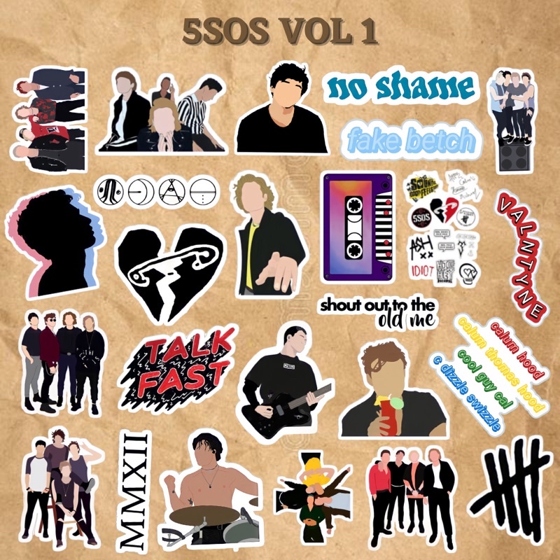 

STICKER TUMBLR 5SOS
