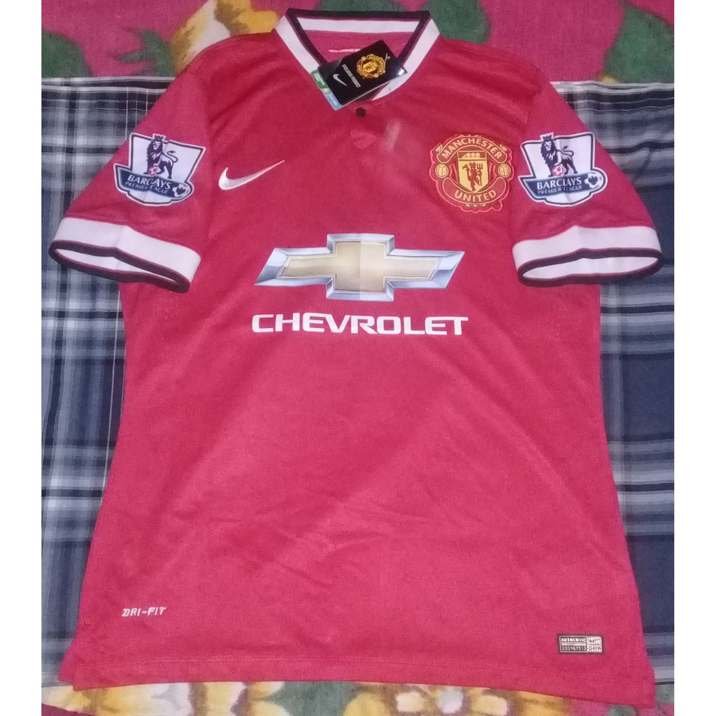 Jersey MU Home 2014/2015 Full Patch BPL