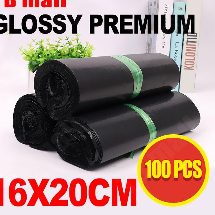 

★★★ MJZ Kantong Plastik Packing HD Online Shop Polymailer 16X20 cm Glossy Lem Perekat Tebal an ✿ ✿ -