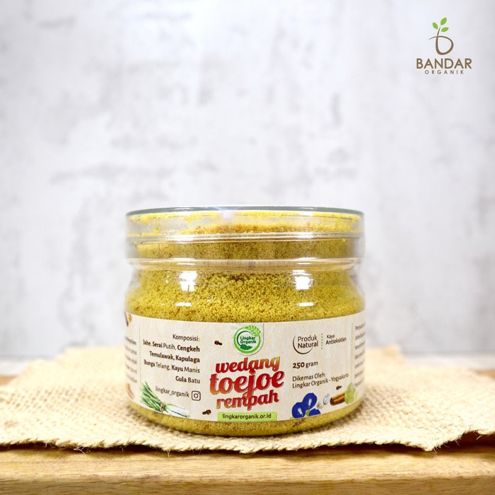 

COD Wedang Jahe Toejoe Rempah Natural 250gr - Lingkar Organik