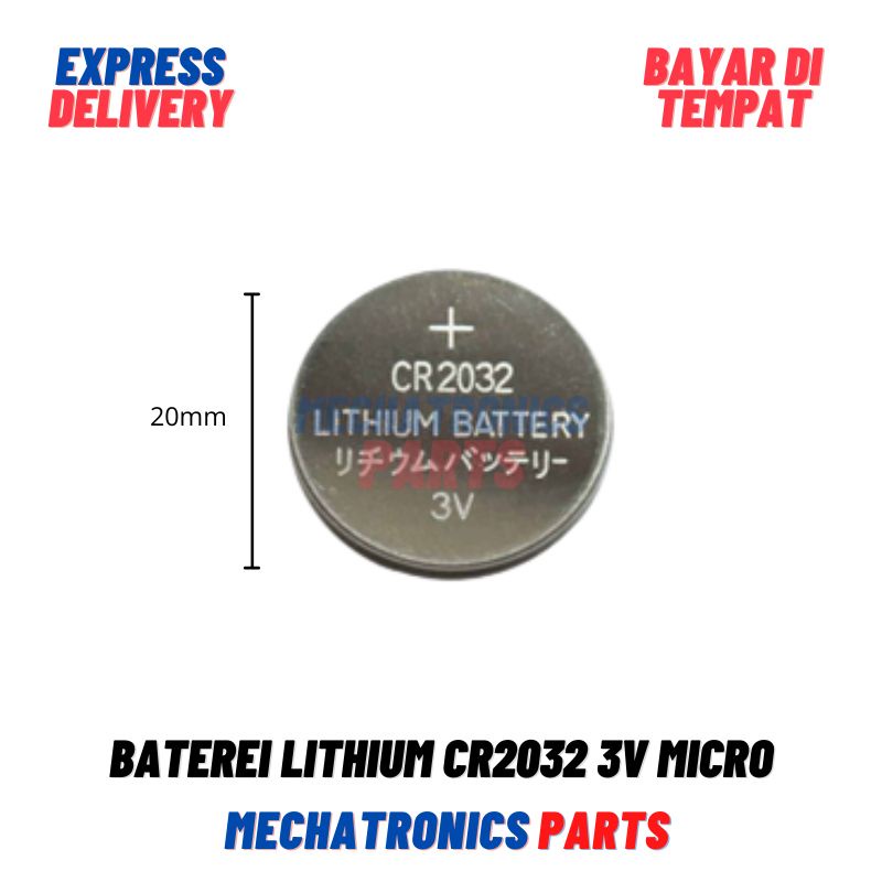 Baterei Lithium CR2032 3V Micro