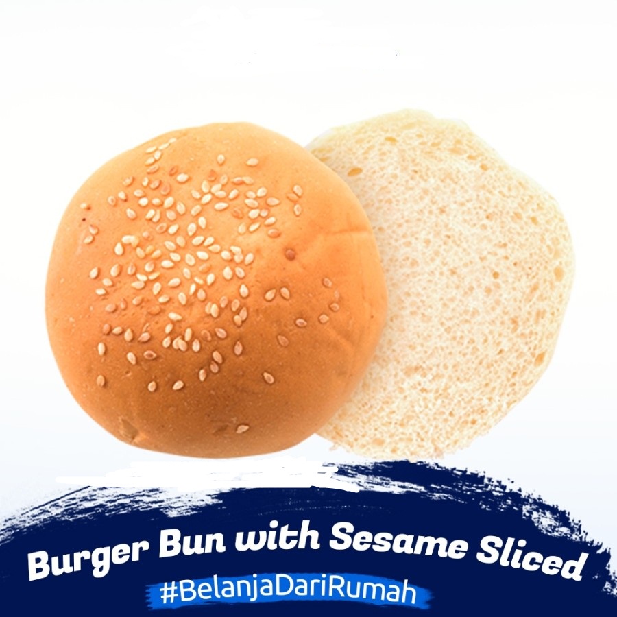 ROTI BURGER WIJEN BONPATIS ISI 6 SESAME BUN SLICED