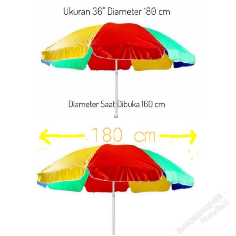 Termurah Payung Tenda Pelangi