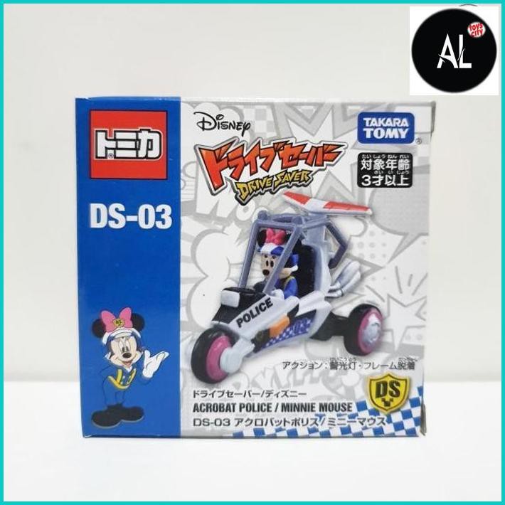 Al Tomica Disney Drive Saver Ds-03 Acrobat Police Minnie Mouse