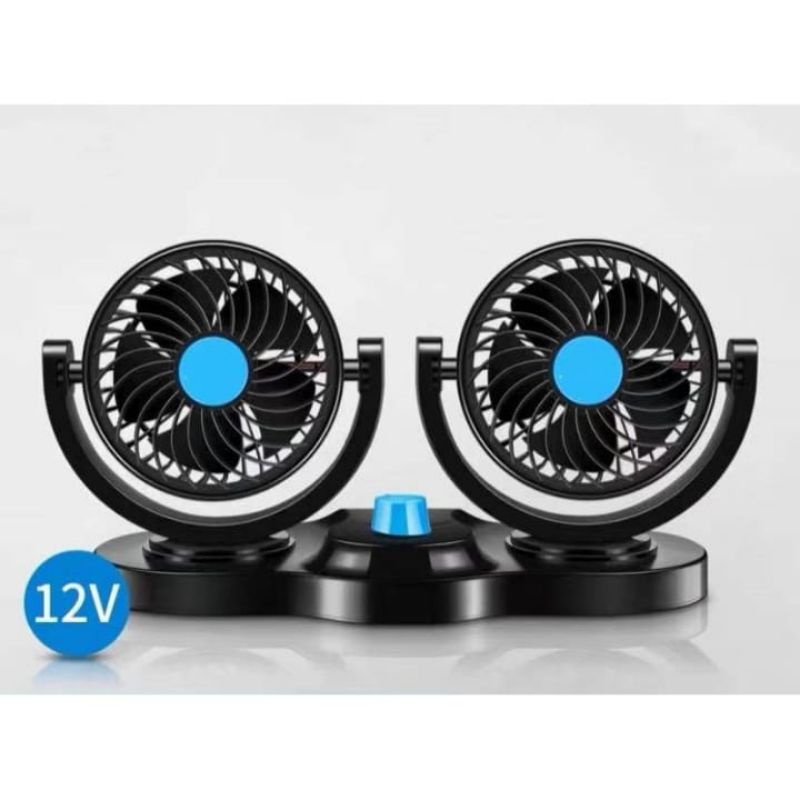 Kipas Angin Mobil 360 Degress Double Headed Fan 12VOLT⭐IM.Olshop⭐