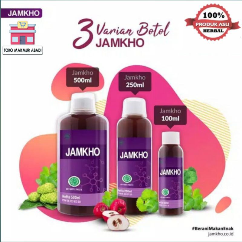 JAMKHO 500ml Jamu Kholestrol - Membantu Menurunkan Kolestrol Asli