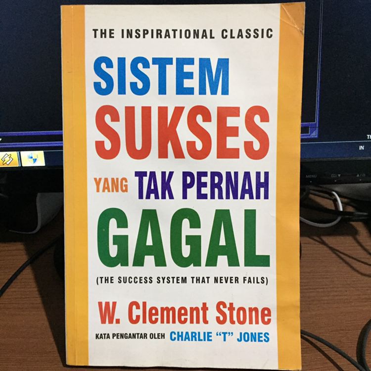 [ Bisa COD ] Buku Original 100% Asli Sistem Sukses Yang Tak Pernah Gagal – W Clement Stone