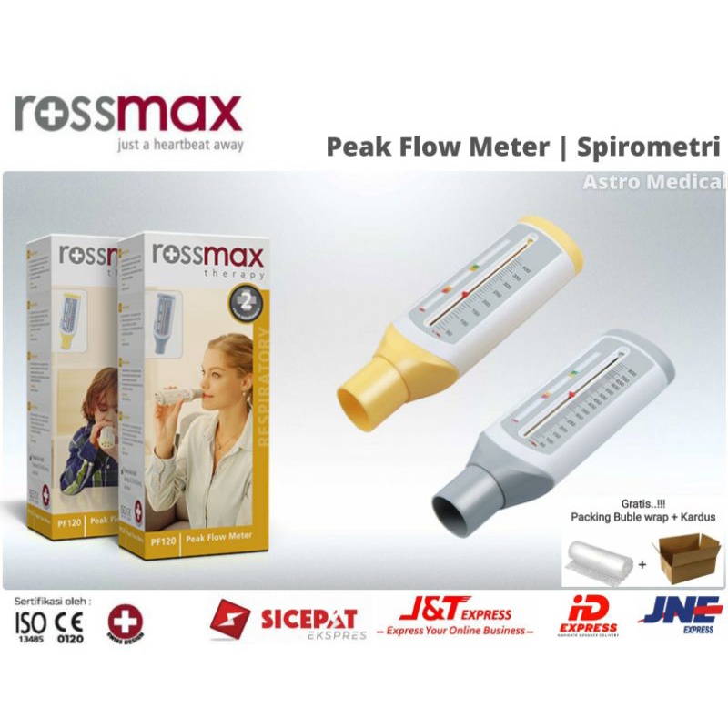 Jual Rossmax PF120A/ PF120C Peak Flow Meter spirometri Shopee Indonesia