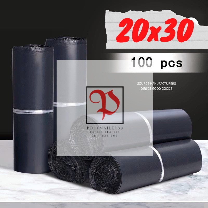 

LS - Plastik Polymailer PE Glossy 20X30cm (100pcs)