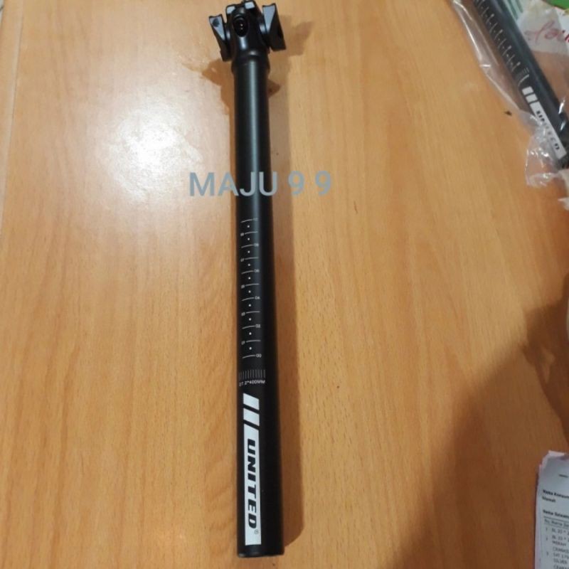 Seatpost Ukuran 27.2 United Alloy Panjang 40cm Original