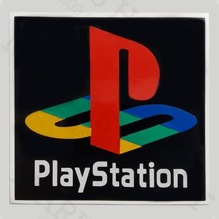 

Stiker / Sticker PlayStation Black Square