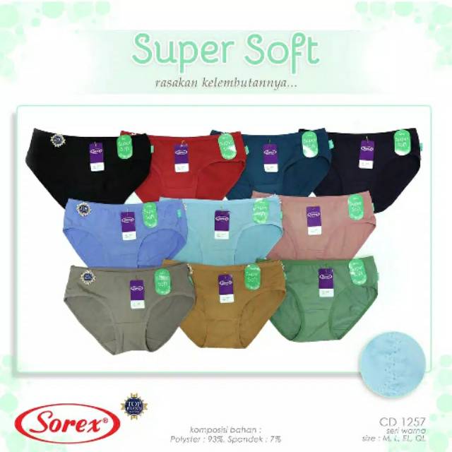 Celana Dalam Wanita SOREX 1257