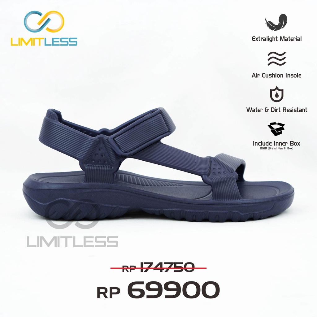 Sandal Gunung Pria EVA Outdoor Sepatu Sendal Gunung Cowok Traveling Limitless Sandal Pria Slip On