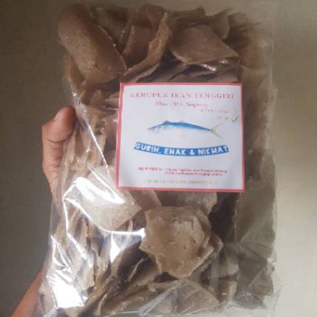

Kerupuk ikan tenggiri Mentah