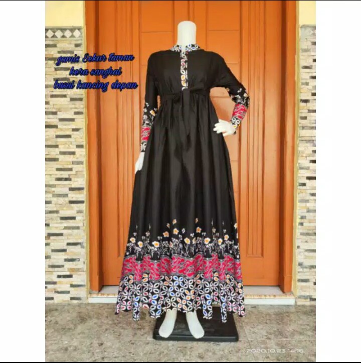 Gamis Batik Jumbo S M L Xl Xxl 3xl 4xl 5xl 6xl 7xl