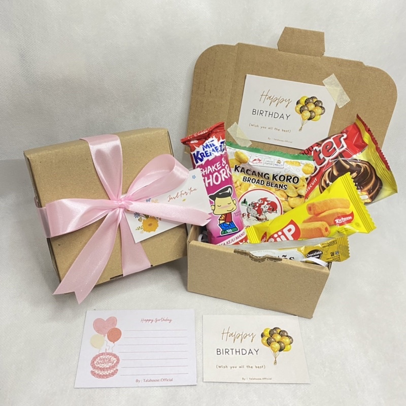 

PAKET HAMPERS SNACK | BIRTHDAY | GIFT | IMLEK | VALENTINE | DLL