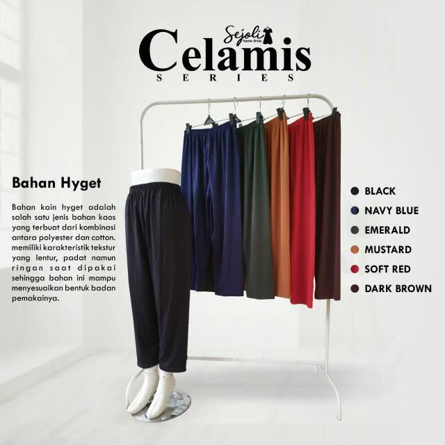 CELAMIS INNER Celana Dalam Gamis Jumbo LOSS (Inner Gamis) LEGGINGS GAMIS Bahan PE / ALADIN PANJANG