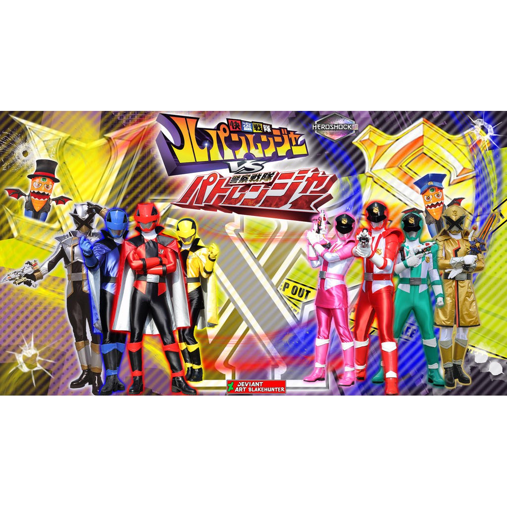 DVD Super Sentai Kaitou Sentai Lupinranger VS Keisatsu Sentai Patranger Subtitle Indonesia