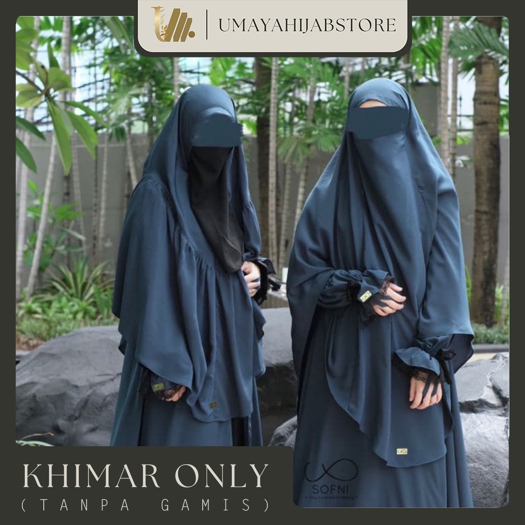 UMY - RAINISSA SERIES by SOFNI | French khimar only