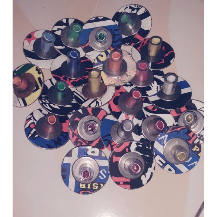 gangsing ring modif mini/mainan besi baja/mainan anak anak/isi 12 perpcs