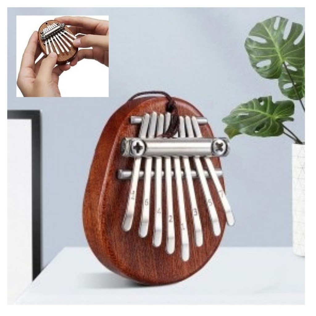 Mini Karimba Alat Musik Piano Jempol Kalimba Thumb Piano Musical Toys 8 Note 111164