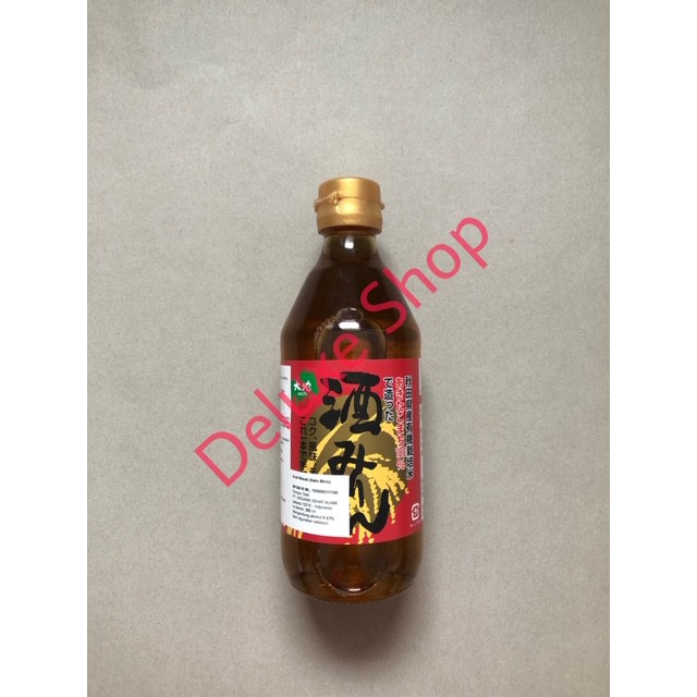 

Sennari oochi organic Sake Mirin Japan 360ml