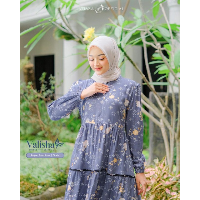 Ready ✅ Valisha Dress ☑️ Valisha Series 2 by Latisza✔️ COD ✔️ Dress || Gamis murah || Gamis remaja |