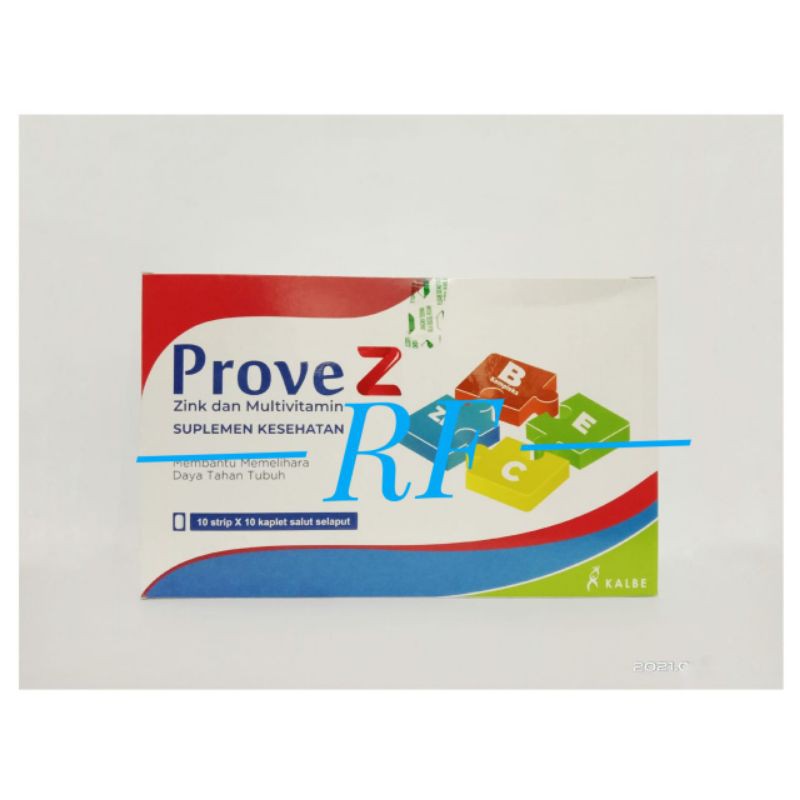 Prove Z Caplet isi 100 (Kalbe Farma)