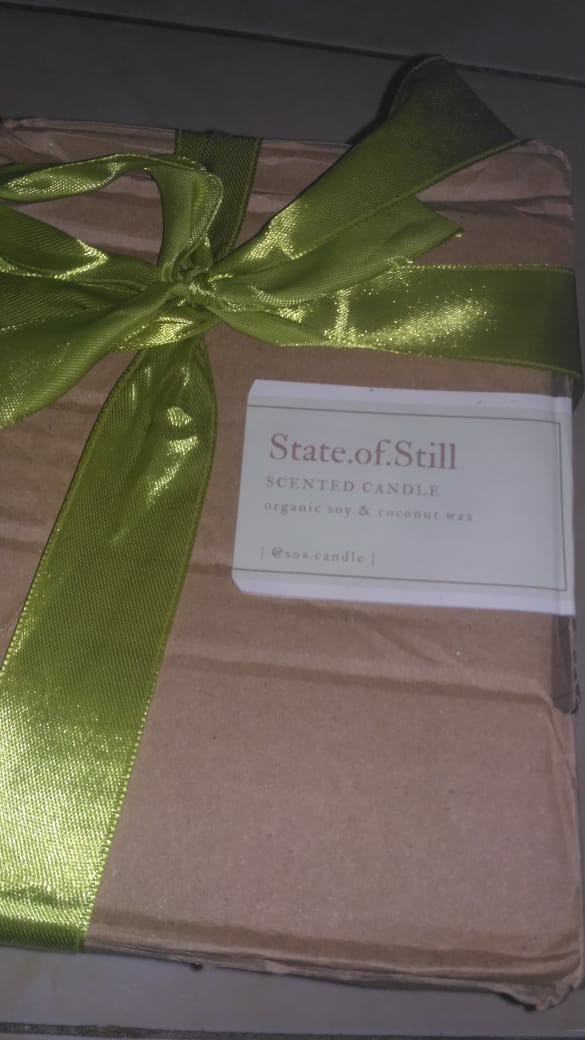 Eid Mubarak Hampers | Hampers Lebaran | Scented Candle Set For Eid Mubarak Hampers