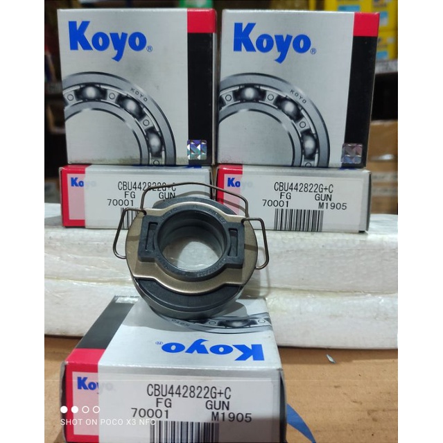 drek laher/drag lahar/bearing kopling/clutch bearing AVANZA/AYLA/RUSH/XENIA KOYO ORIGINAL