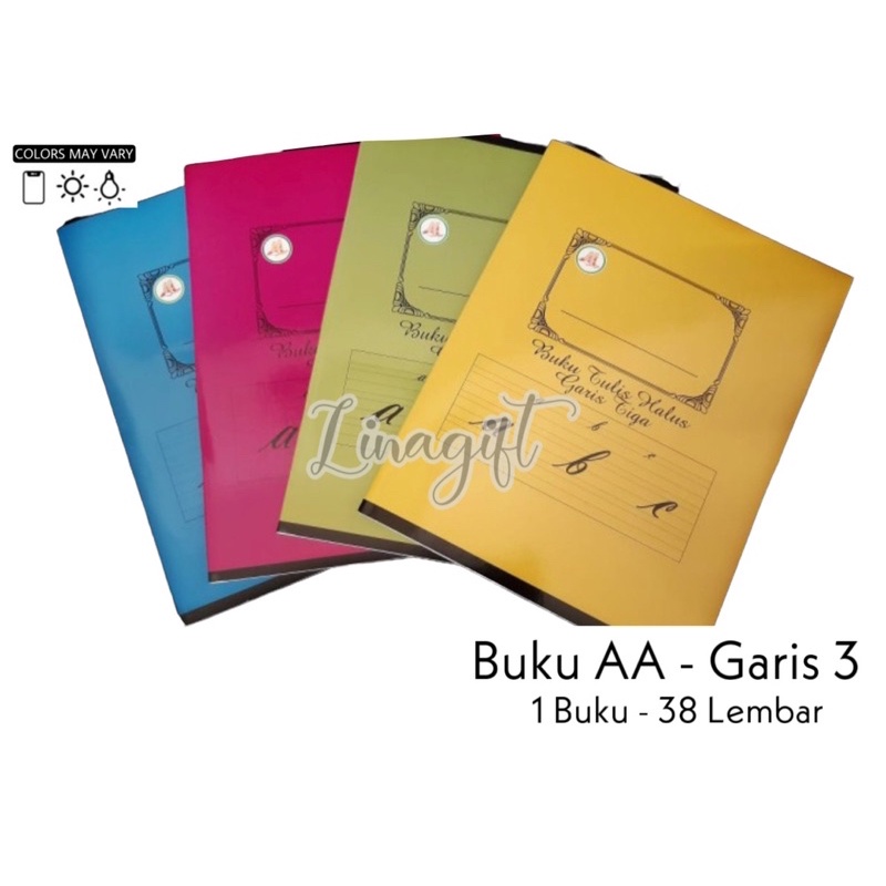 ( Ecer ) BUKU TULIS MANDARIN / MENULIS SAMBUNG - AA SIDU SINAR DUNIA BO BINTANG OBOR - KOTAK BESAR / SEDANG / KECIL MATEMATIK GARIS 5 / 3 / TULIS INDAH / LATIN