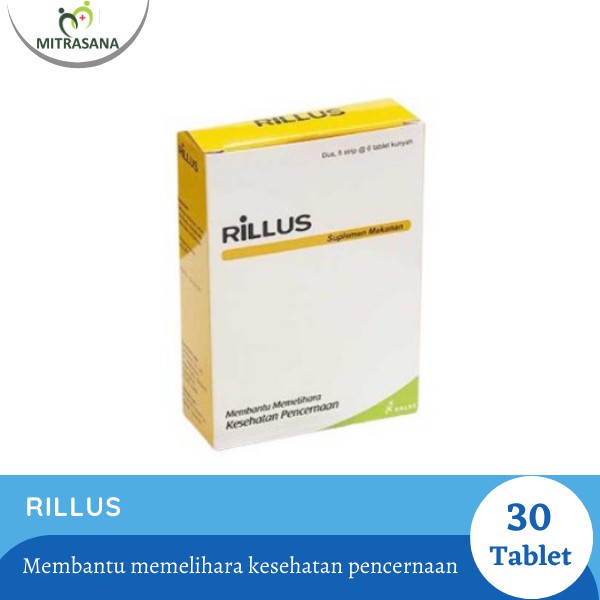 Rillus - Suplemen Probiotik untuk Pencernaan