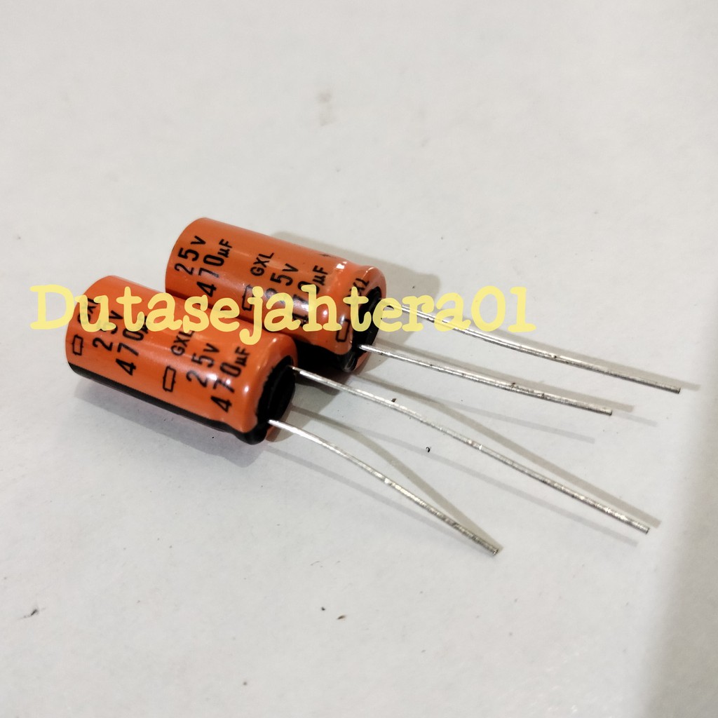 ELCO 470UF / 25V ELEKTROLIT CAPASITOR DS