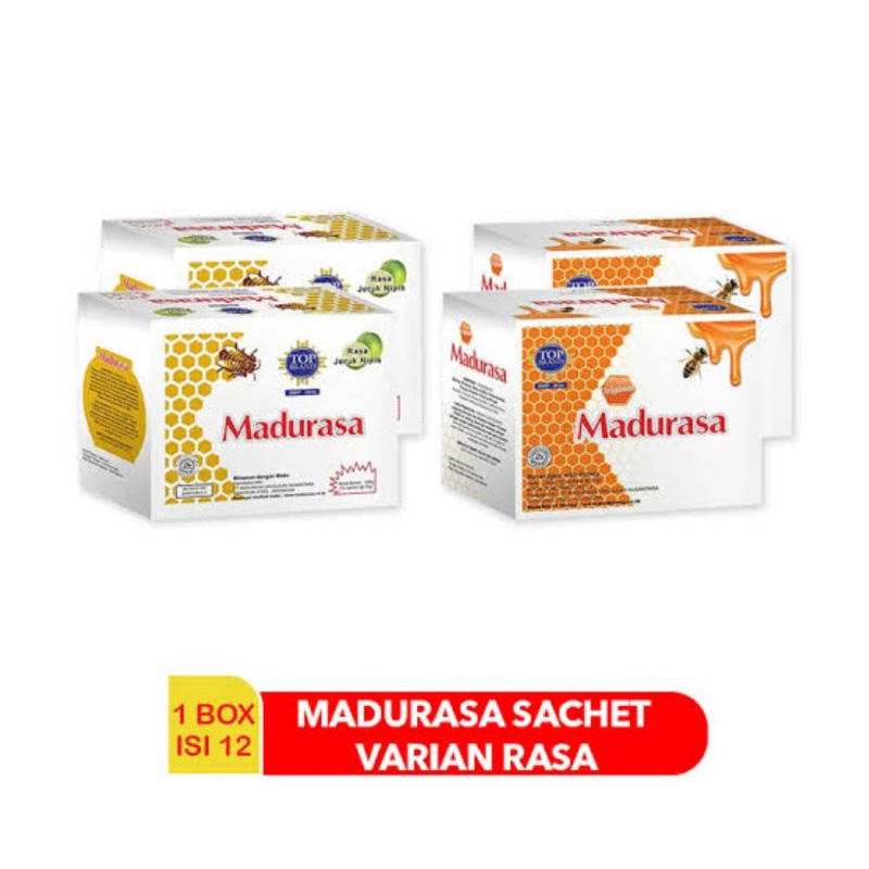 

Madurasa isi 12 - Madu Rasa - Box 12s Original Jeruk