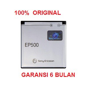 Baterai battery Sony u5i vivaz, xperia x8, xperia active, Ericsson Battery Ep500 / Original100%