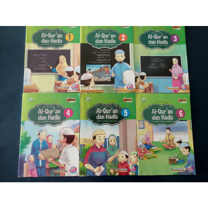 

Buku alquran hadis mi SD kelas 1-6 KMA 183 (aqila)