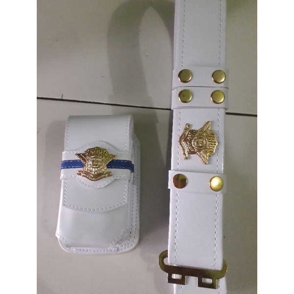 Kopel Dan Dompet hp pdh LANTAS polantas logo wing gold