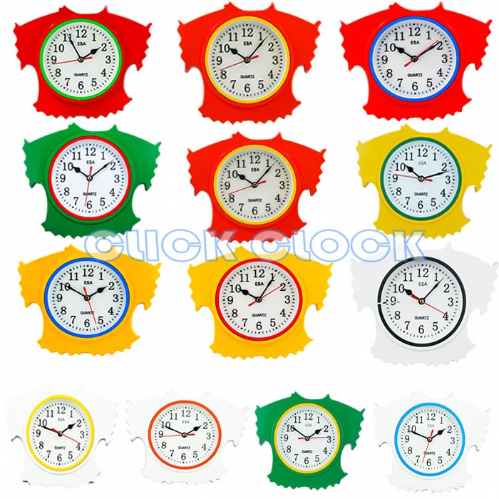 Jam Dinding Bentuk Baju Souvenir Unik Murah Minimalis Wall Clock ESA 431